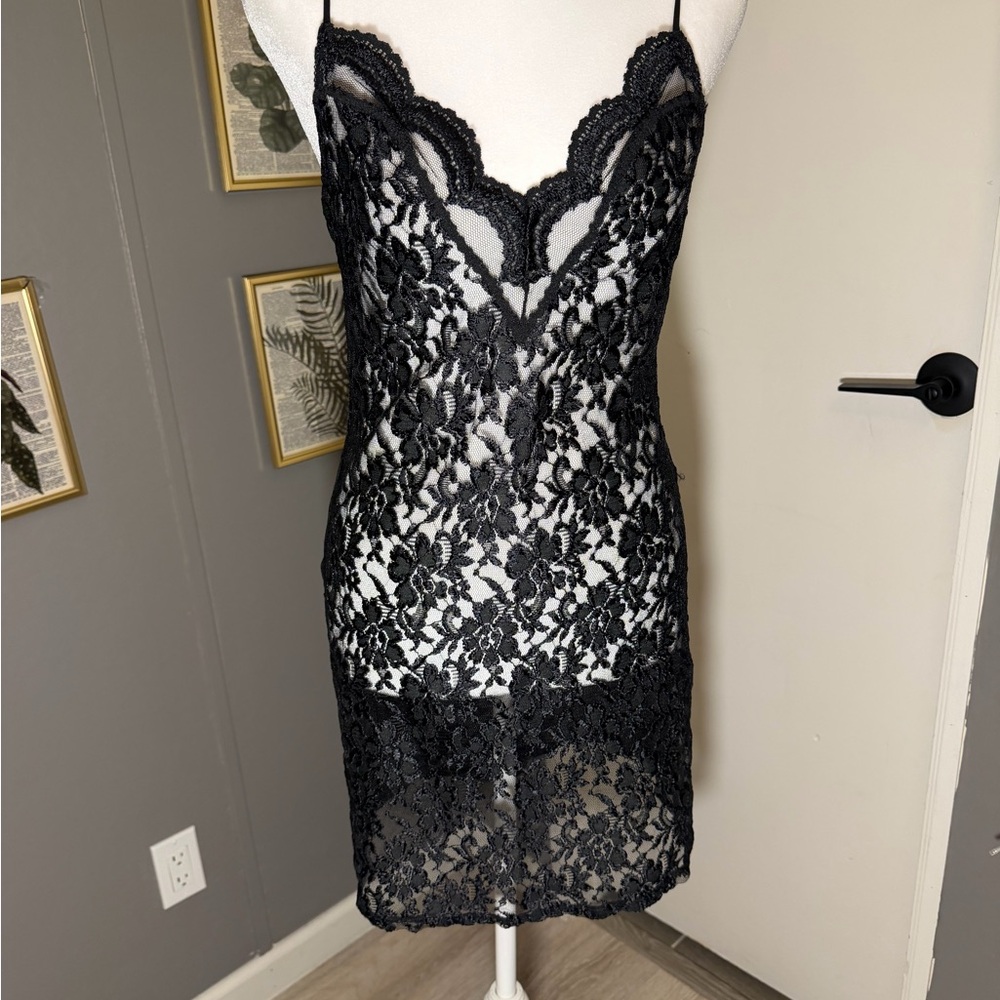 Delicates‎ Midnight Lace Chemise
